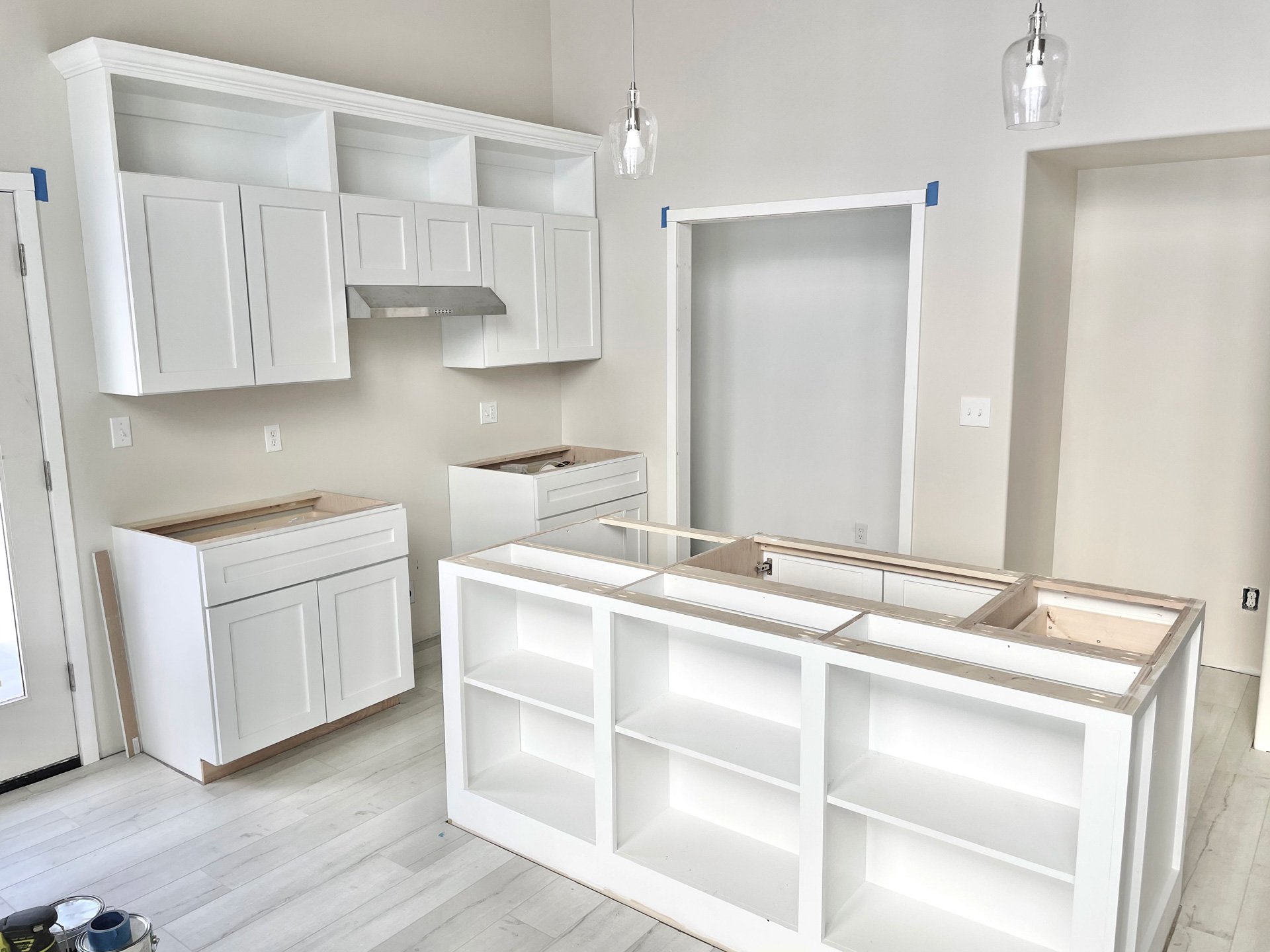 Cabin House Build Episode 18 DIY Kitchen Cabinets   Ana White