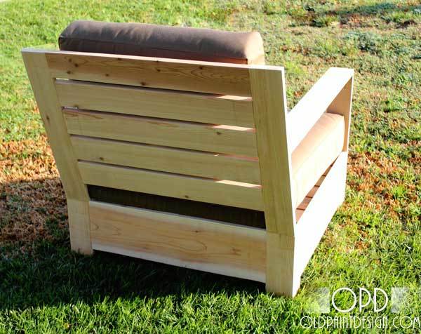 DIY Outdoor Chair Plans