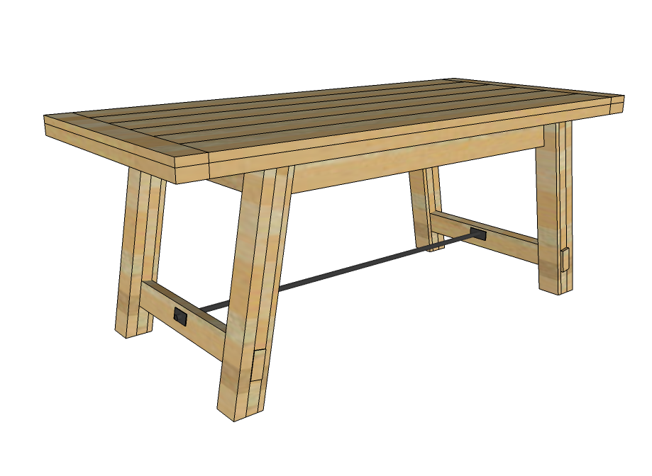 Farmhouse Table Plans Woodworking