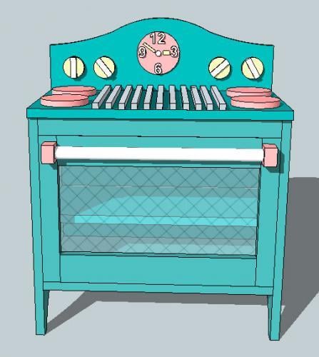 Build The Cutest Play Stove EVER!