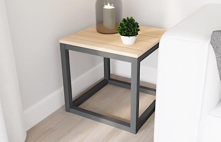 simple end table free plans