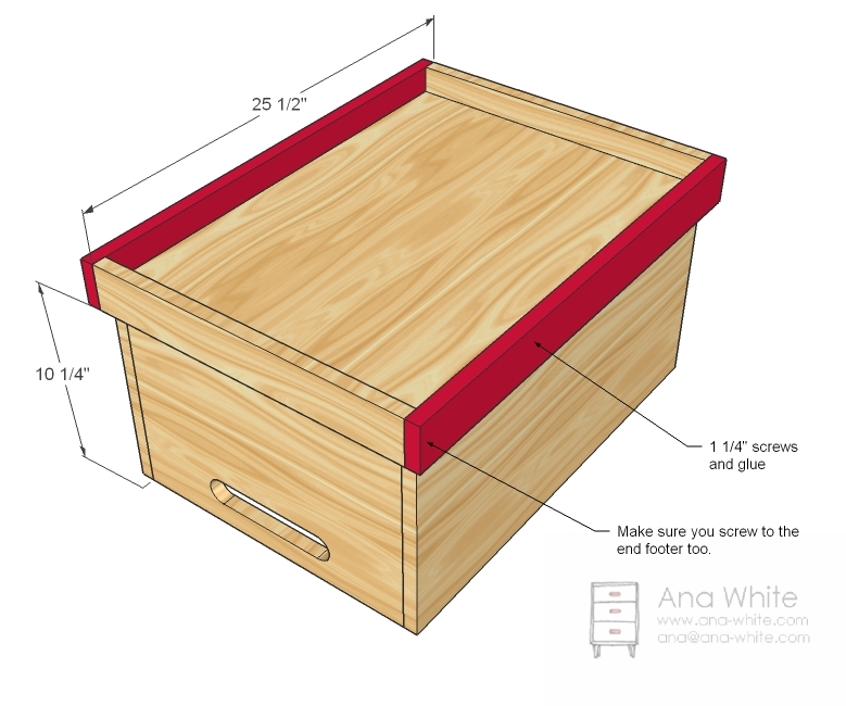  to Build a Wooden Toy Box Woodworking Plans for Free from Lee's