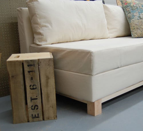 DIY Couch with Storage