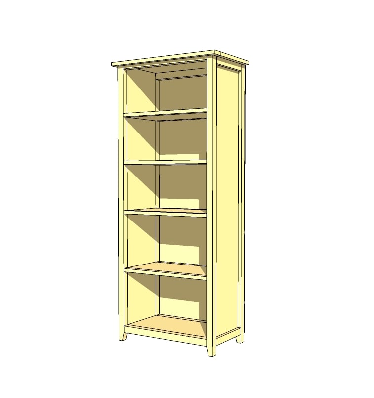  free do it yourself project plans show you how to build a bookshelf