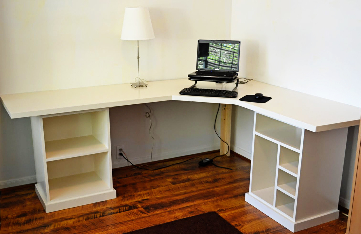 Modular desk - finally finished | Ana White Woodworking ...