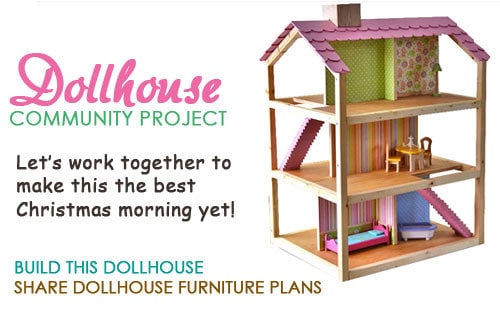  Dream Dollhouse | Free and Easy DIY Project and Furniture Plans