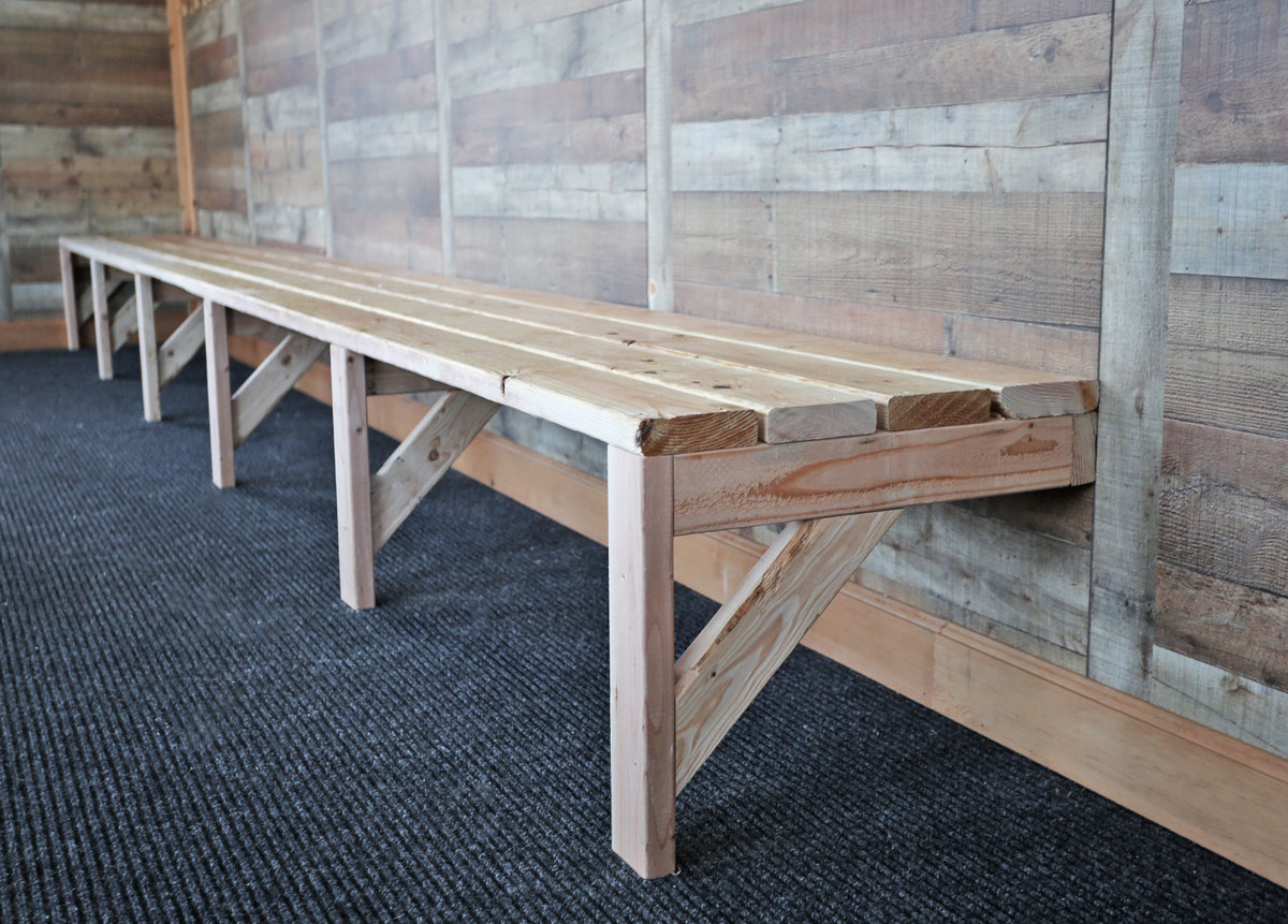 Easy Mudroom Benches Or Locker Room Benches Ana White
