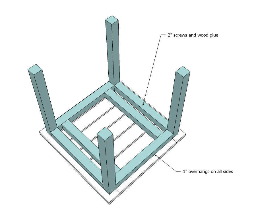 Outdoor End Table Plans