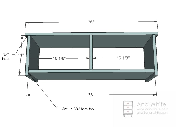 Free Entryway Storage Bench Plans | Beginner Woodworking Project