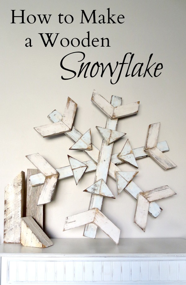 How To Make A Wooden Snowflake
