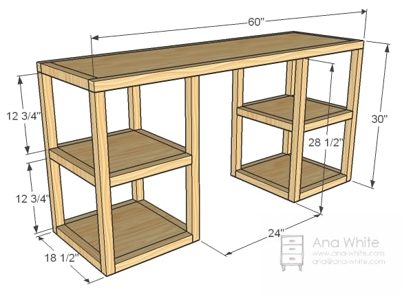 DIY Desk Plans