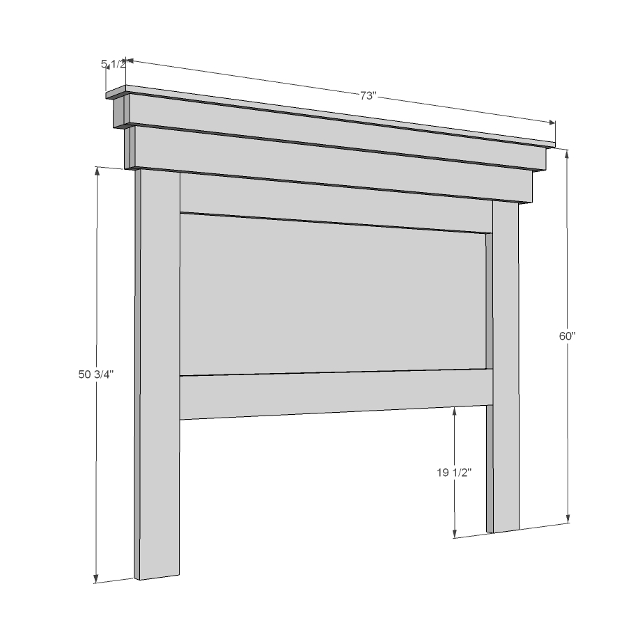 Woodwork Wood Working Pattern For Queen Size Headboard PDF Plans