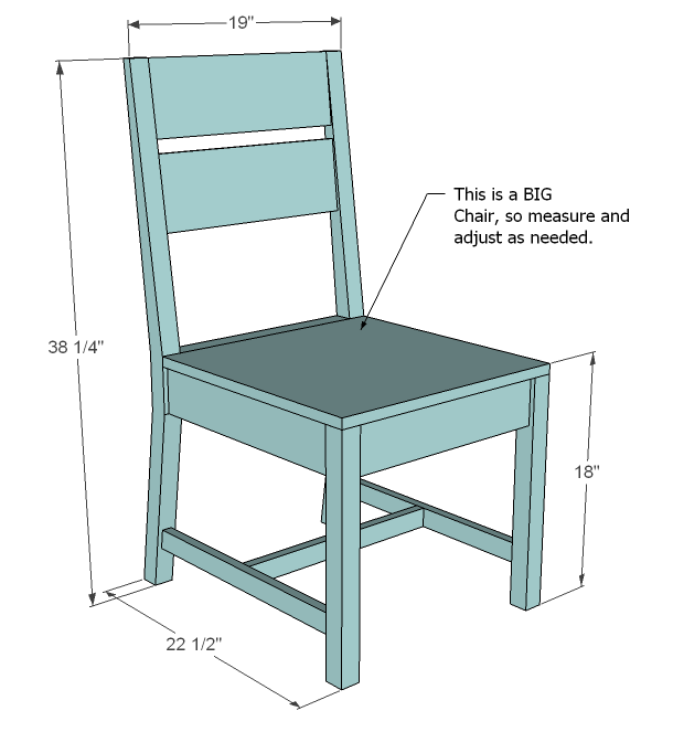 Ana White  Build a Classic Chairs Made Simple  Free and Easy DIY 