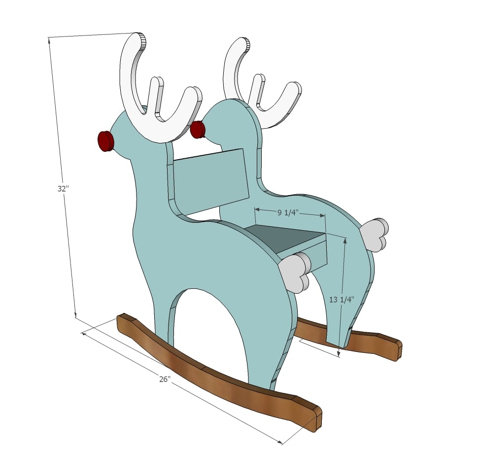 plans for reindeer rocker