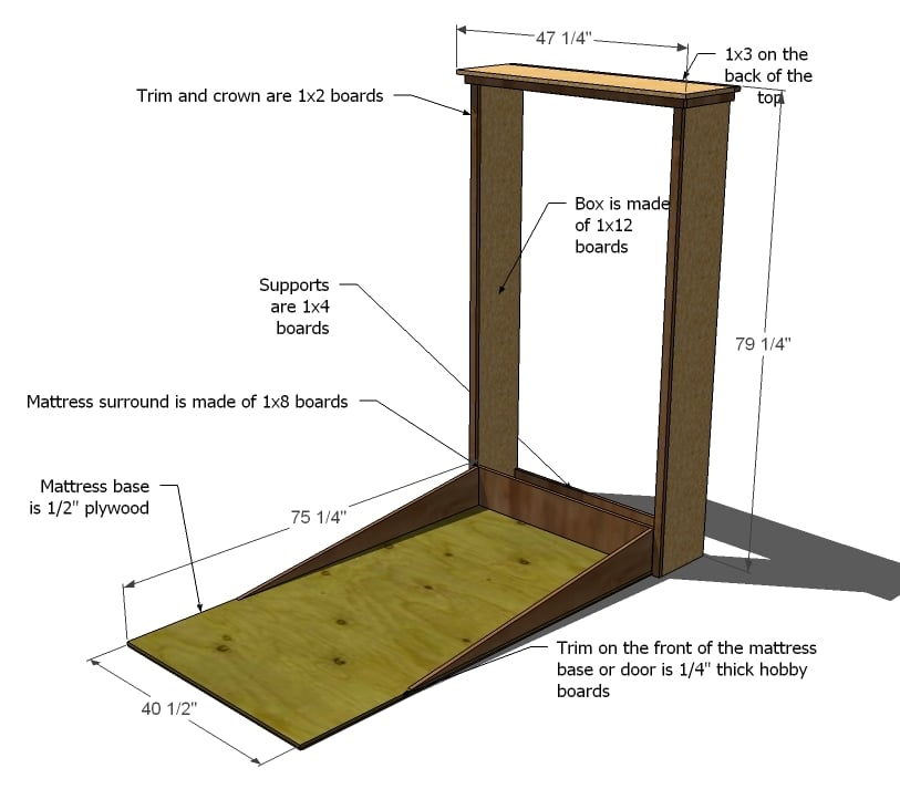 Build a PLANS: A Murphy Bed YOU Can Build, and Afford to Build | Free 