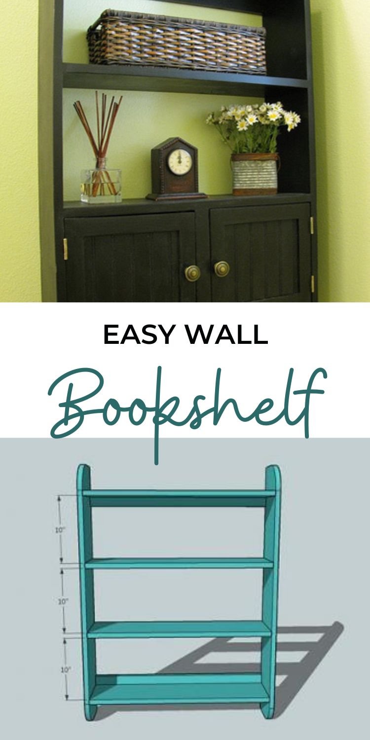 Easy Wall Bookshelf