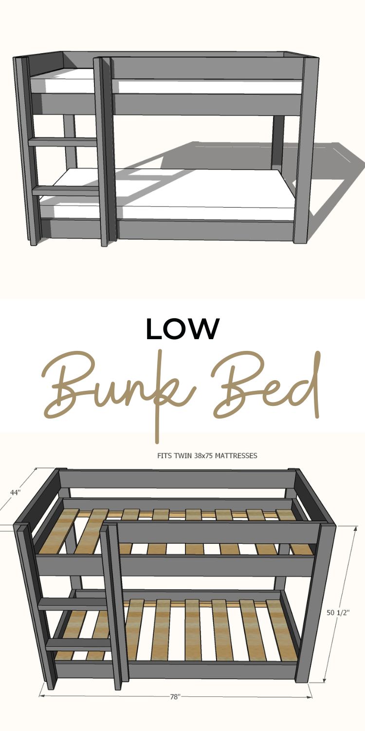 Essential Low Bunk Bed