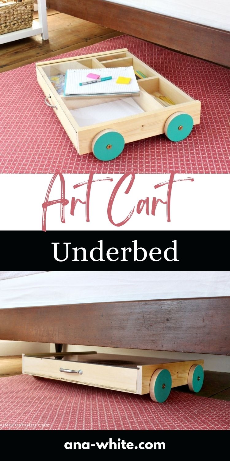 Art Cart Underbed