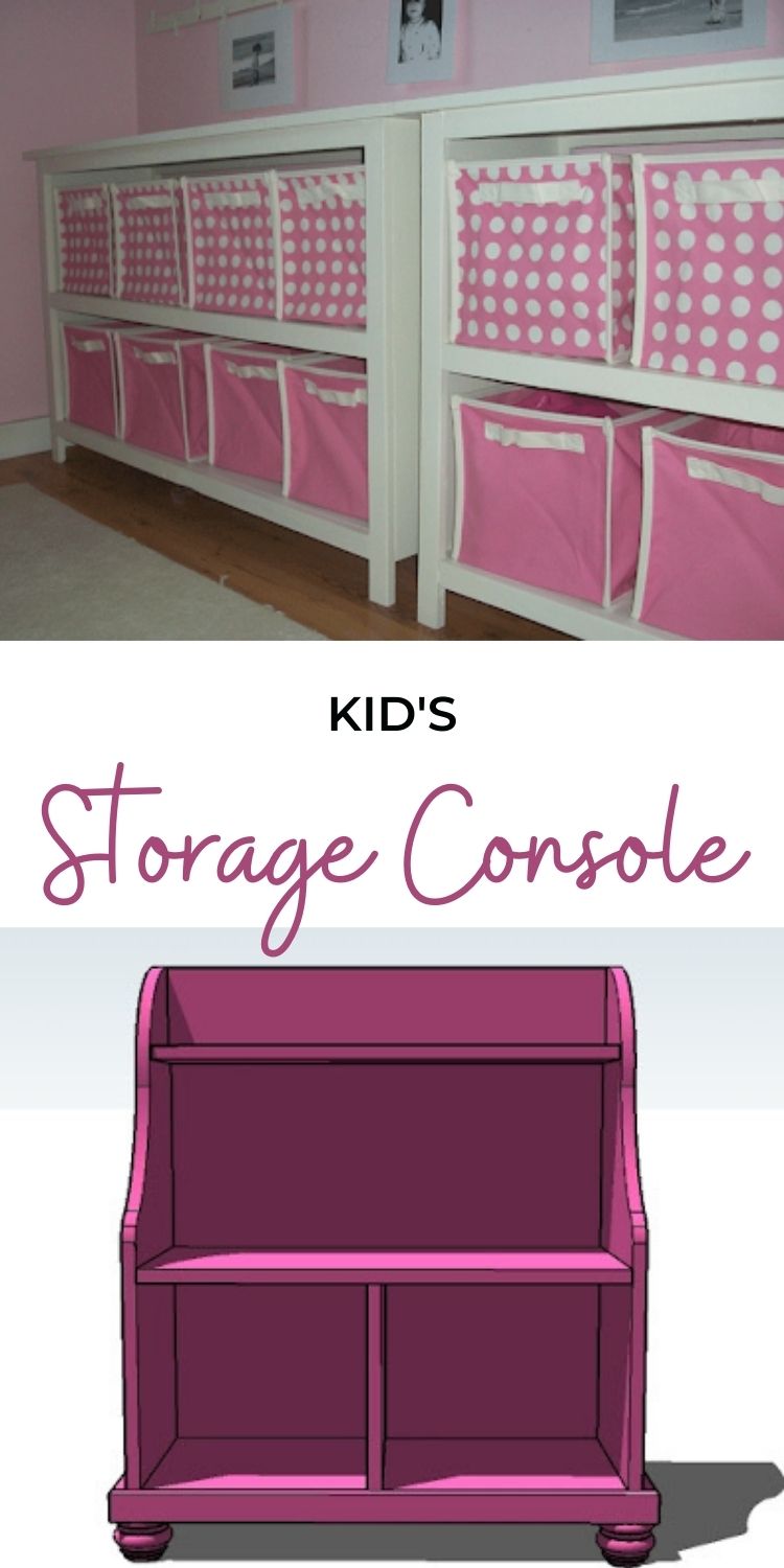 Cutest Kid's Cara Storage Console