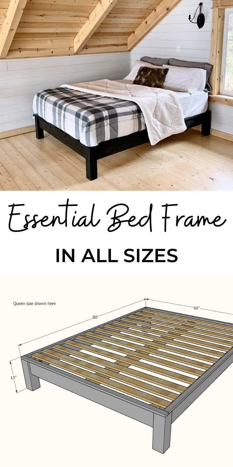 Essential Bed Frame in All Sizes