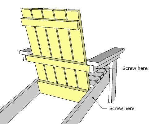 Ana White | Build a How to Build a Super Easy Little Adirondack Chair 