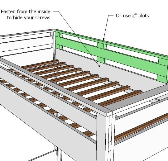 Building a Loft Bed Frame