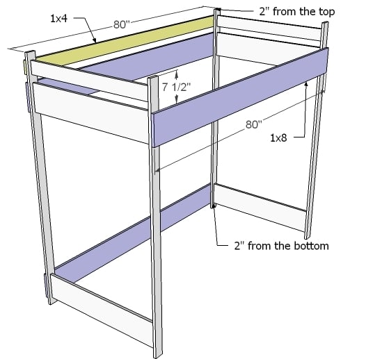 Build A Loft Bed Plans