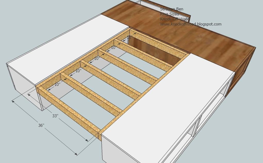 platform storage bed woodworking plans | Best Woodworking Projects