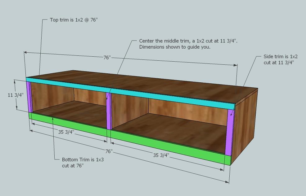 DIY King Storage Bed Plans