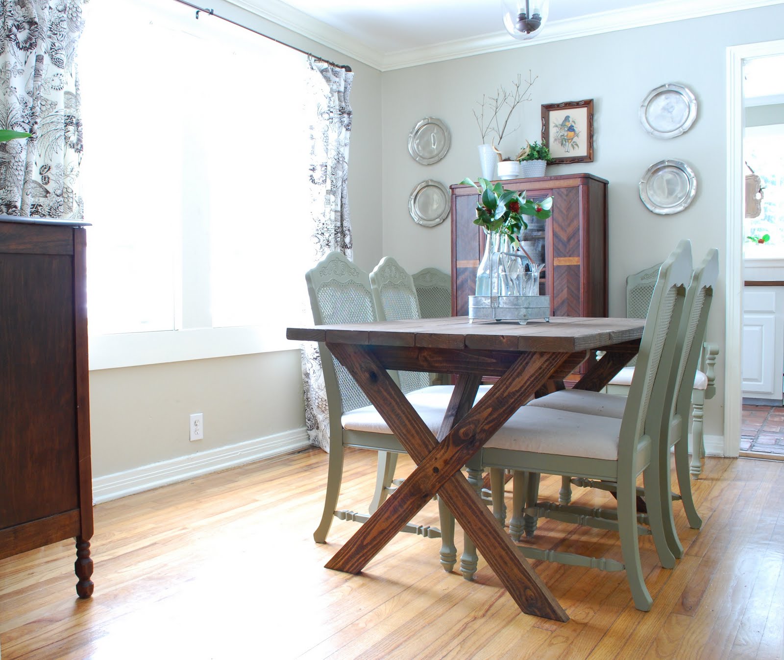 Indoor Picnic Table Dining Table