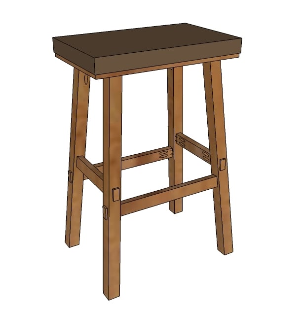 Woodworking diy stool PDF Free Download