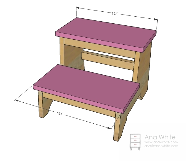 Pin Wooden Step Stool Chair Plans Pdf Guide How To Made Download Au on 