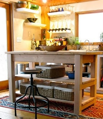  Kitchen Island Free and Easy DIY Project and Furniture Plans