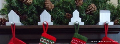 How to make West Elm Inspired Stocking Holders