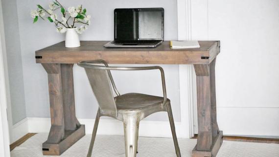modern farmhouse desk