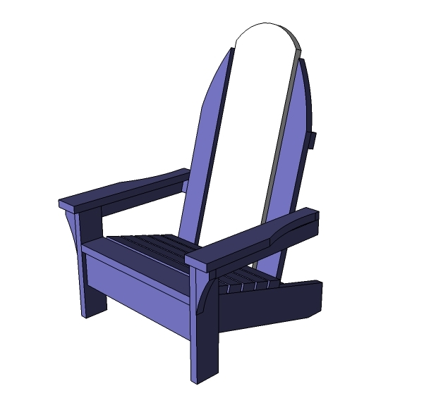 Free Download Adirondack Chair Plans | Apps Directories