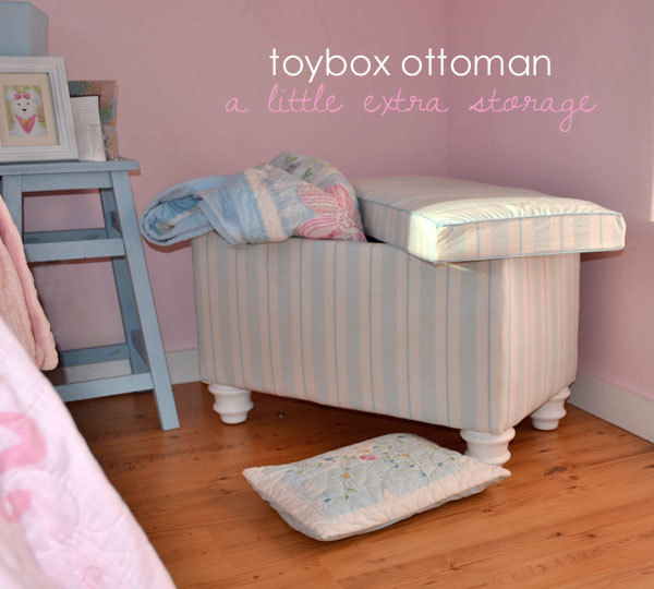 DIY Upholstered Toy Box