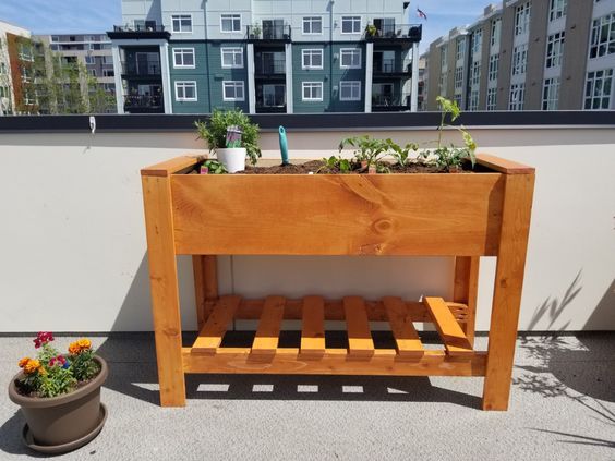 raised planter box