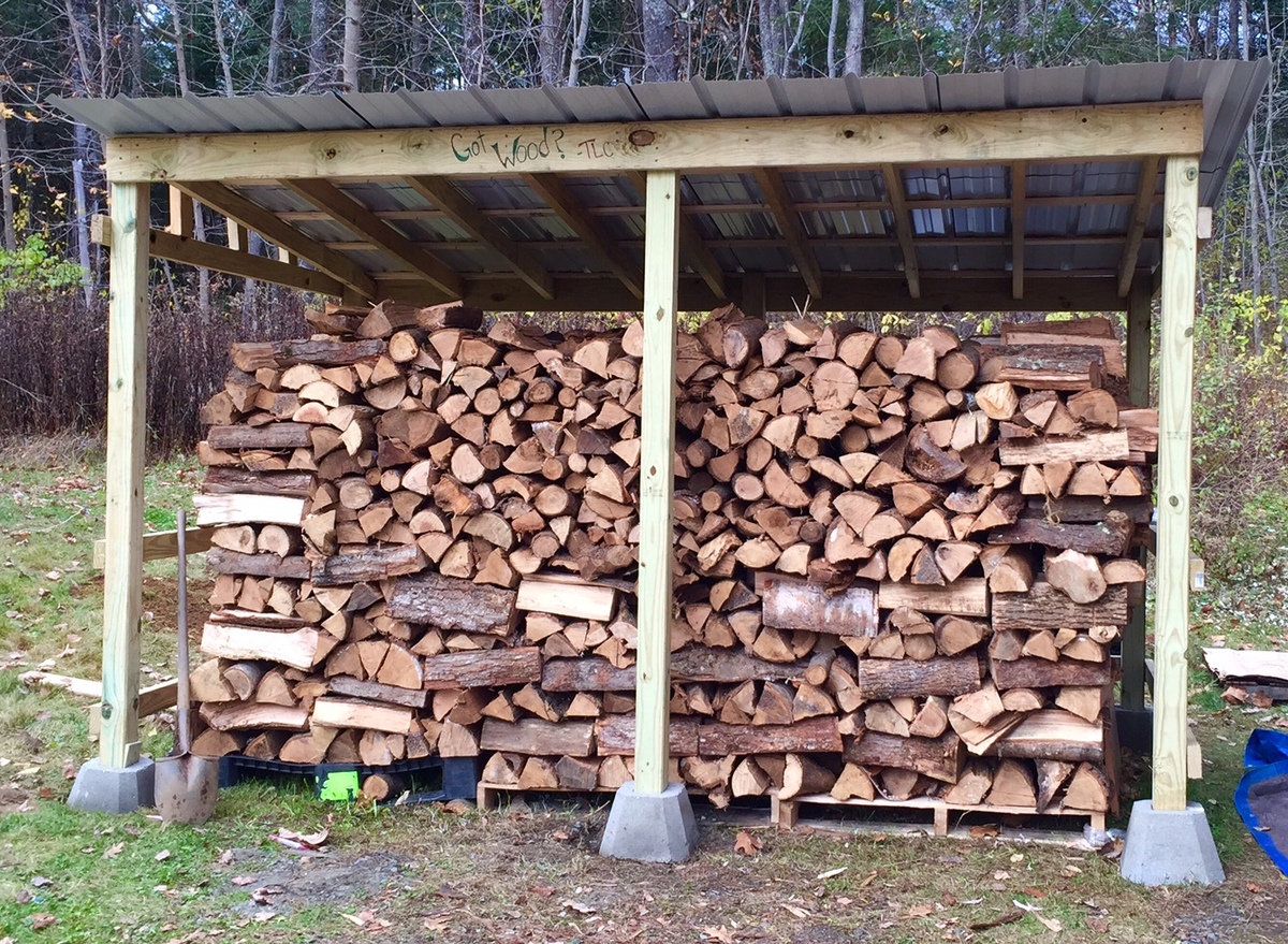 Ana White Firewood Shed DIY Projects