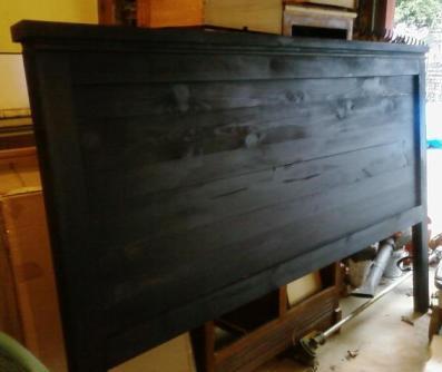 Reclaimed Wood Headboard King Ana White, How To Build A Headboard Out Of Reclaimed Wood Furniture