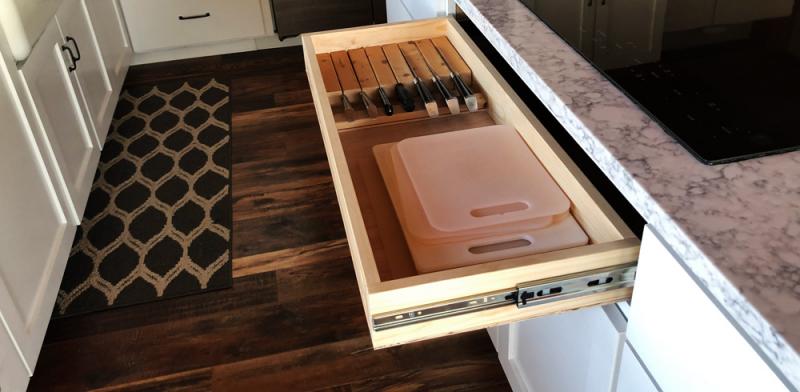 add a drawer in your kitchen