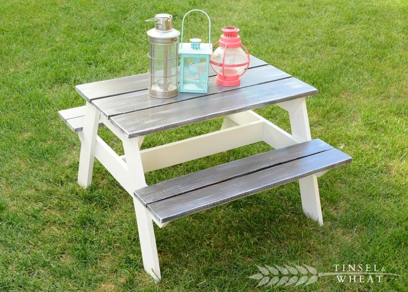 child size picnic table 