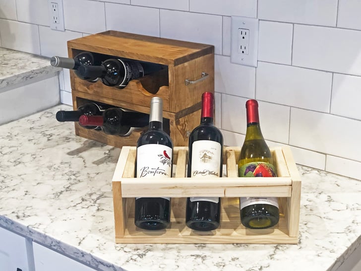 stack and store wine caddy and cheese board 