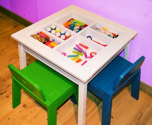 arts and crafts play table