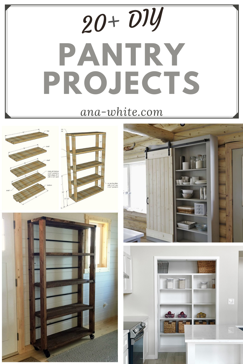 diy pantry project plans free pantry plans pantry 