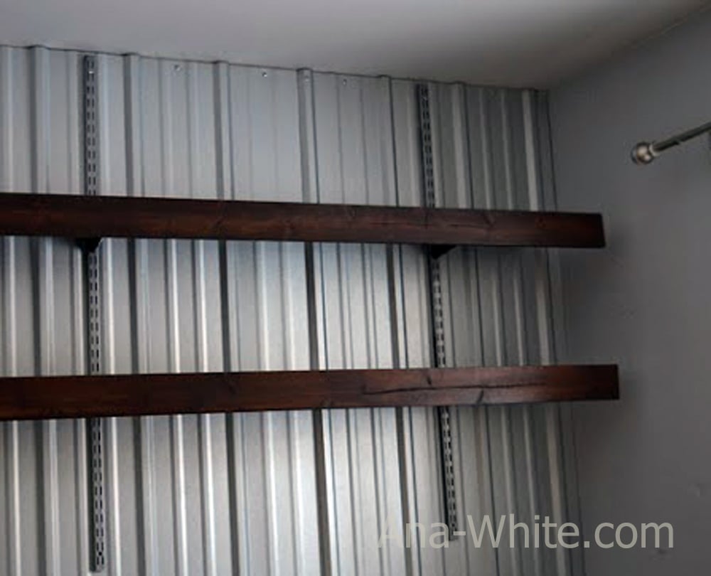 shelf cover for wire shelving 