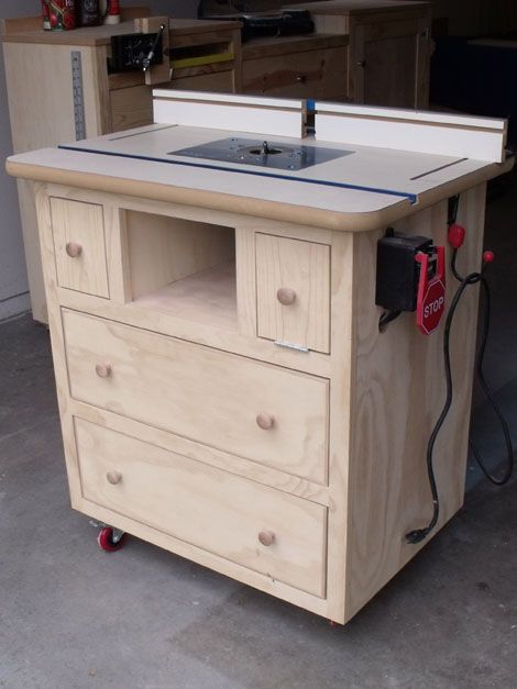 DIY router table router table plan 