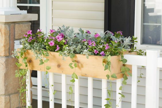 railing planter box