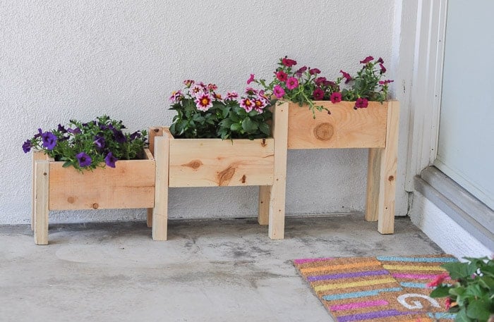 Step down tiered planter easy planter