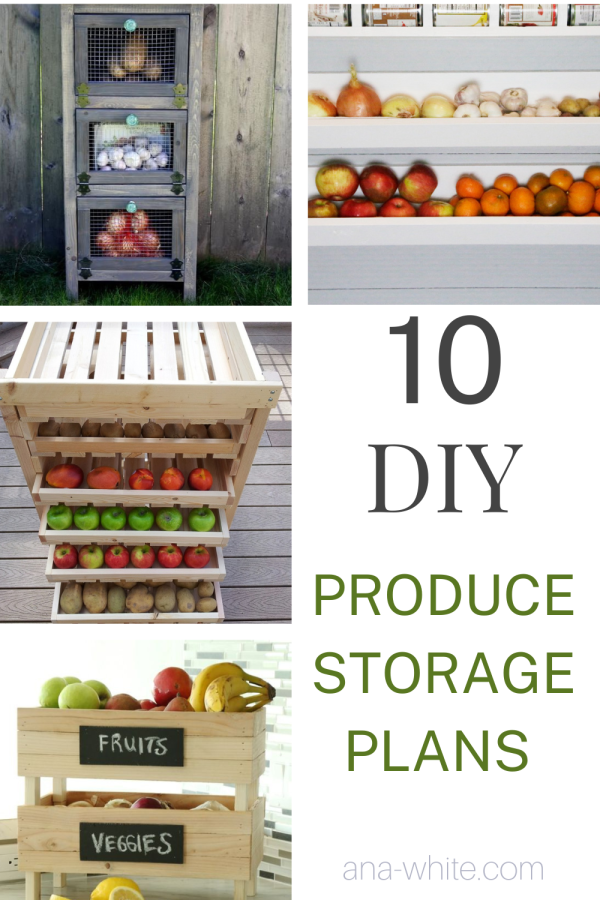 diy produce storage fruit and veggie storage harvest grab and go snack